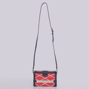 Bolsa Louis Vuitton Petit Male Vermelha e Preta