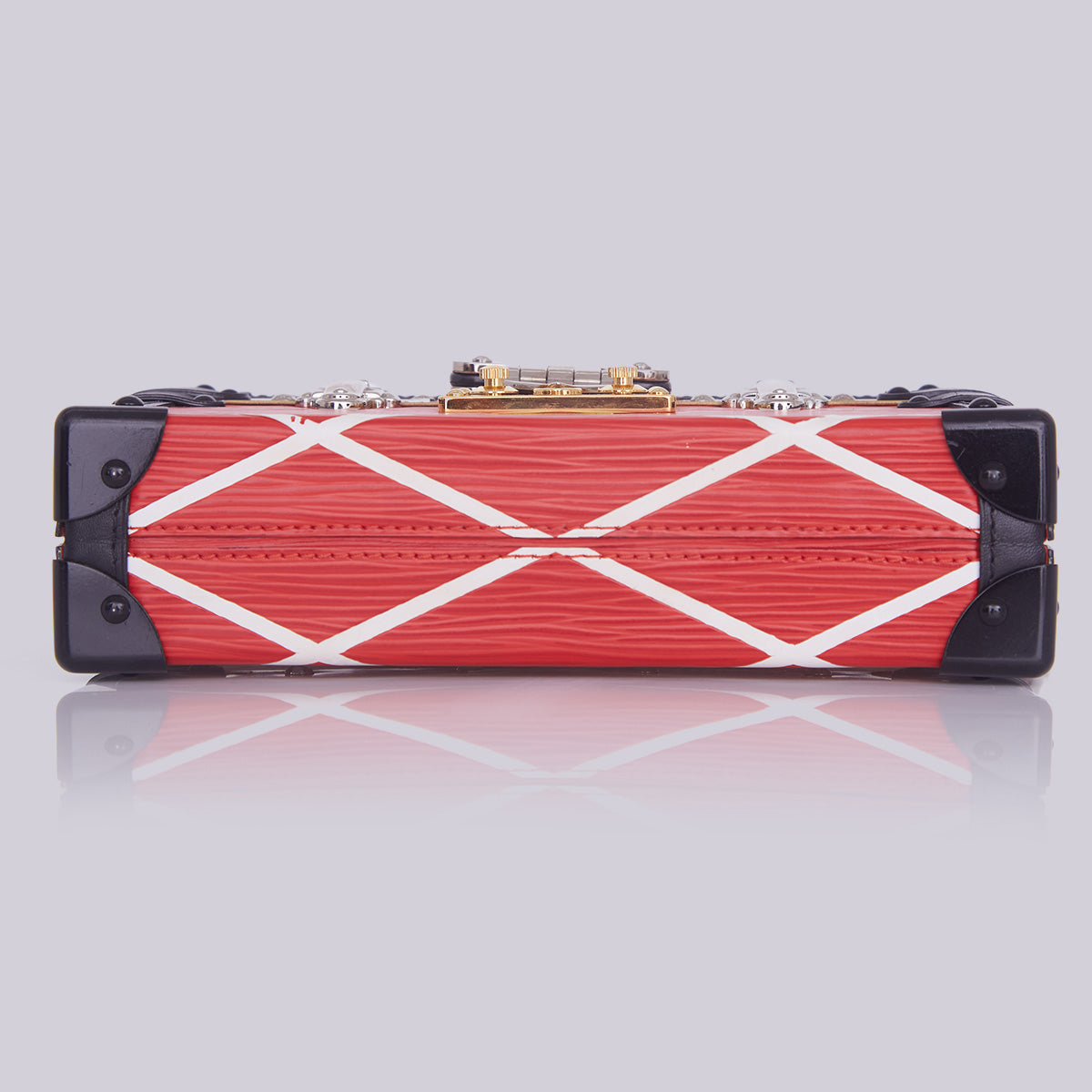 Bolsa Louis Vuitton Petit Male Vermelha e Preta