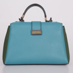Bolsa Bottega Veneta Piazza Verde e Turquesa