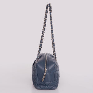 Bolsa Chanel Club Bowler Azul