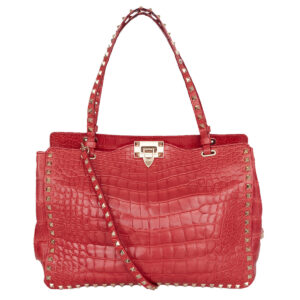 Bolsa Valentino Rockstud Rosa