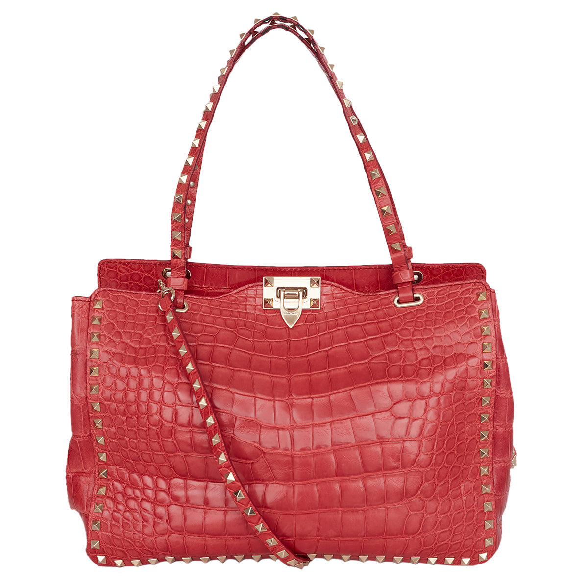 Bolsa Valentino Rockstud Rosa
