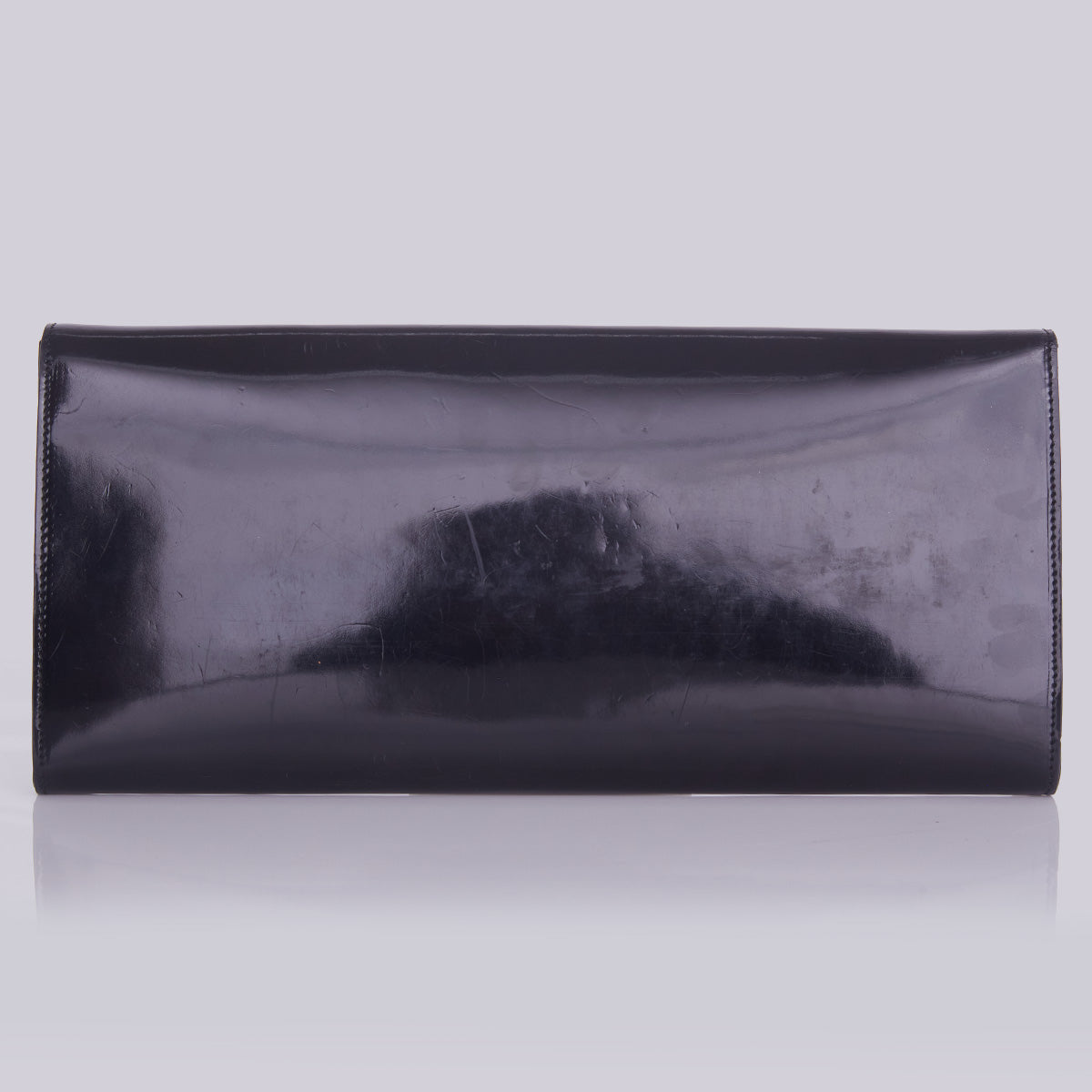 Clutch Gucci preta verniz