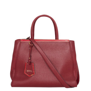 Bolsa Fendi 2 Jours Vinho