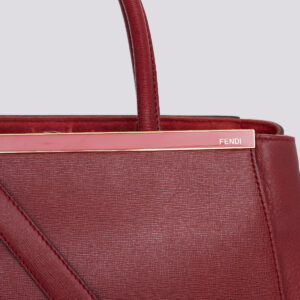 Bolsa Fendi 2 Jours Vinho