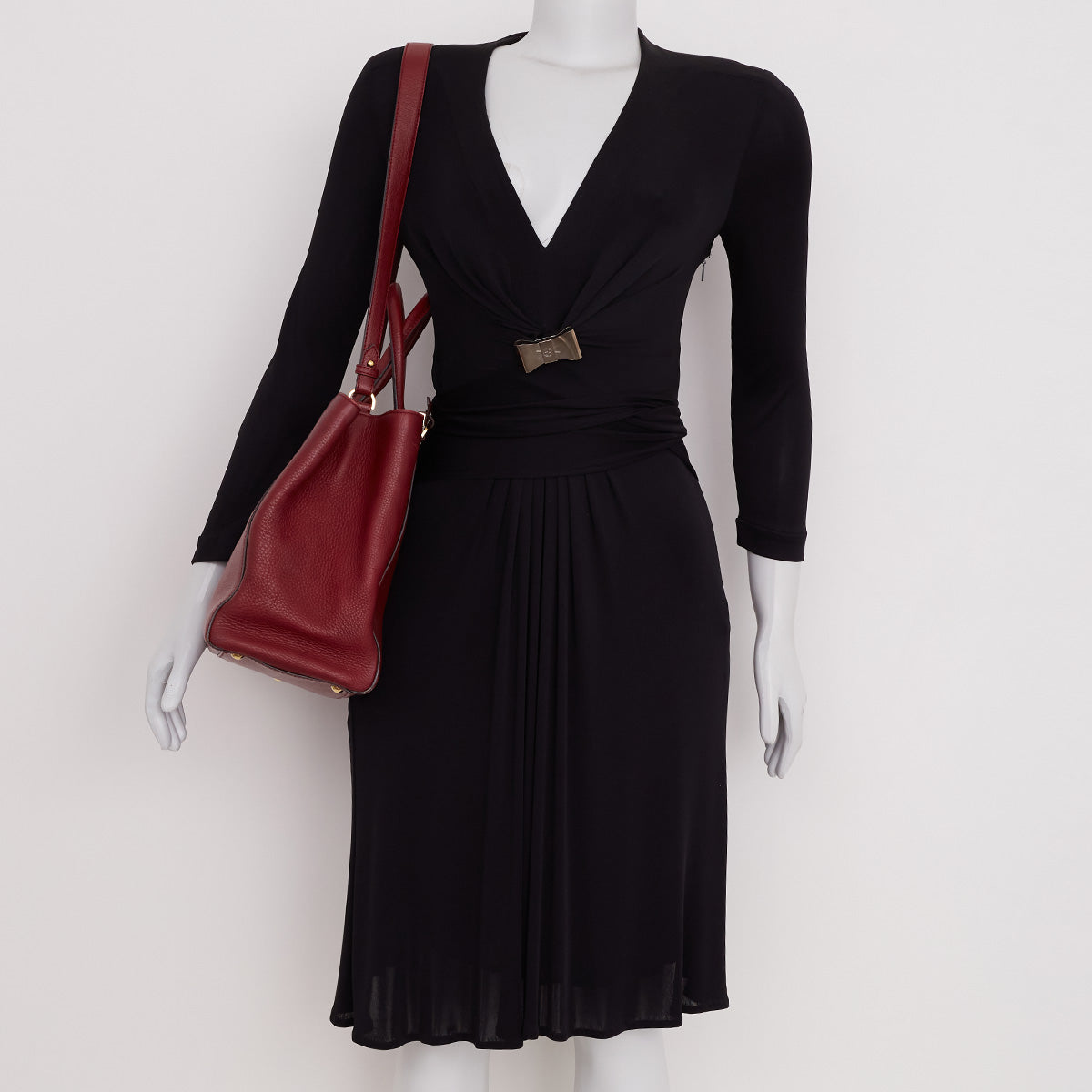 Bolsa Fendi 2 Jours Vinho