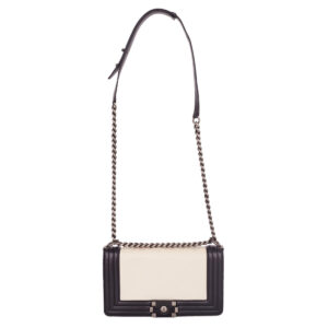 Bolsa Chanel Boy Preto & Branco