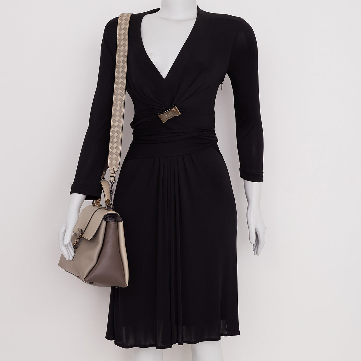 Bolsa Bottega Veneta Piazza Cinza