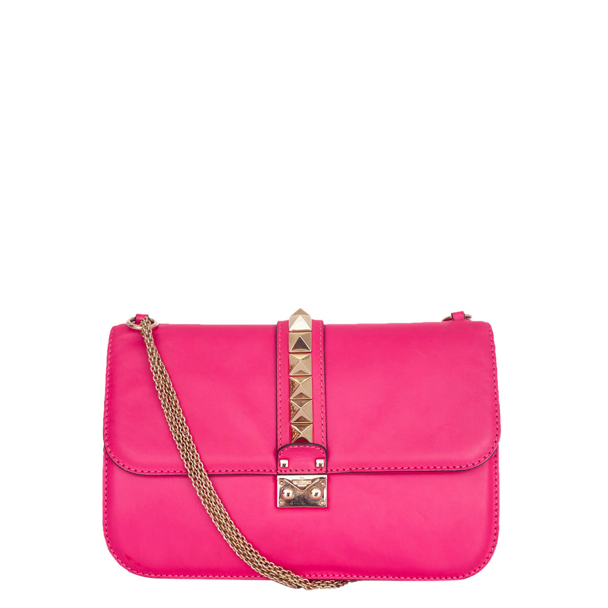 Bolsa Valentino Glam Lock Pink