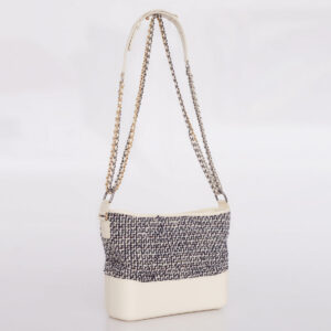 Bolsa Chanel Gabrielle Off White