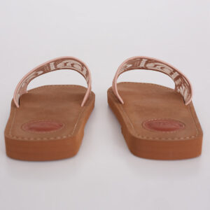 Rasteirinha Chloé c/ Renda Rosa Claro Tam. 35 Br