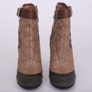 Bota Burberry de Salto Caramelo Tam. 36,5 Br