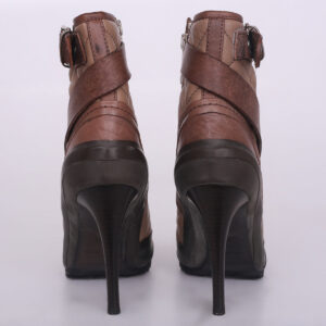 Bota Burberry de Salto Caramelo Tam. 36,5 Br