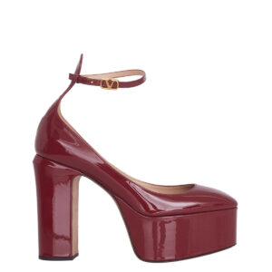 Sapato Valentino Tan-Go Plataform Pump Vinho Tam. 35,5 Br