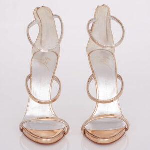 Sandália Giuseppe Zanotti Harmony 120 Metalic Tam. 34 Br