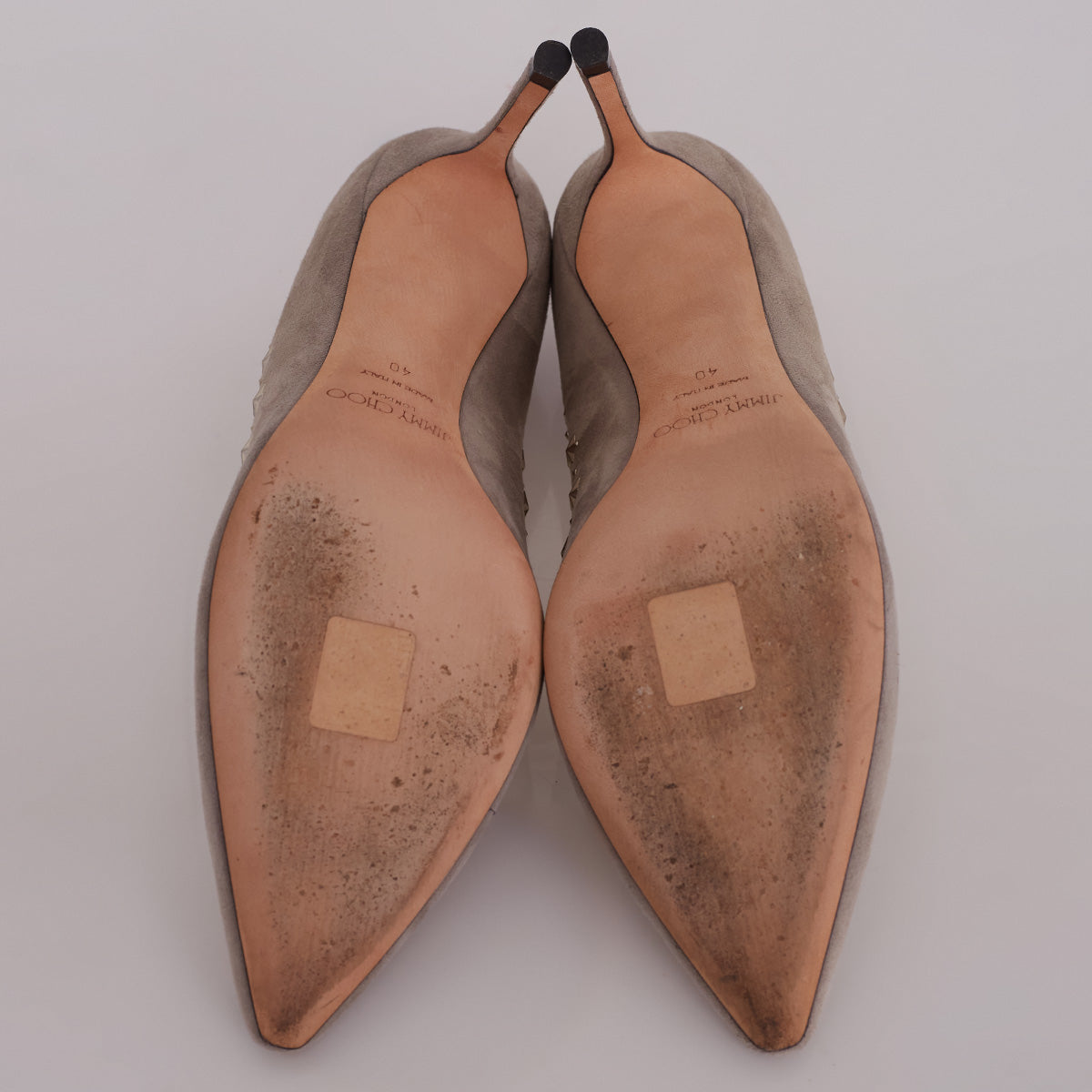 Scarpin Jimmy Choo Cinza Tam. 38 Br