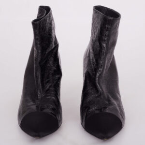 Bota Chanel Preta Tam. 39,5 Br