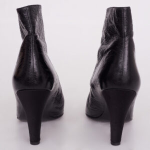 Bota Chanel Preta Tam. 39,5 Br