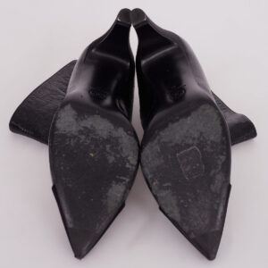 Bota Chanel Preta Tam. 39,5 Br
