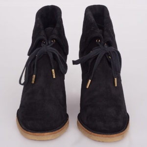 Bota Louis Vuitton Preta Tam. 37 Br