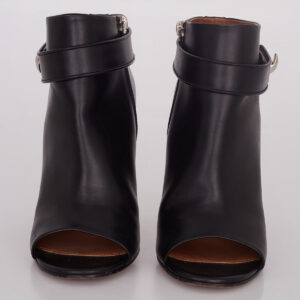 Ankle Boot Givenchy Couro Preta Tam. 38 Br