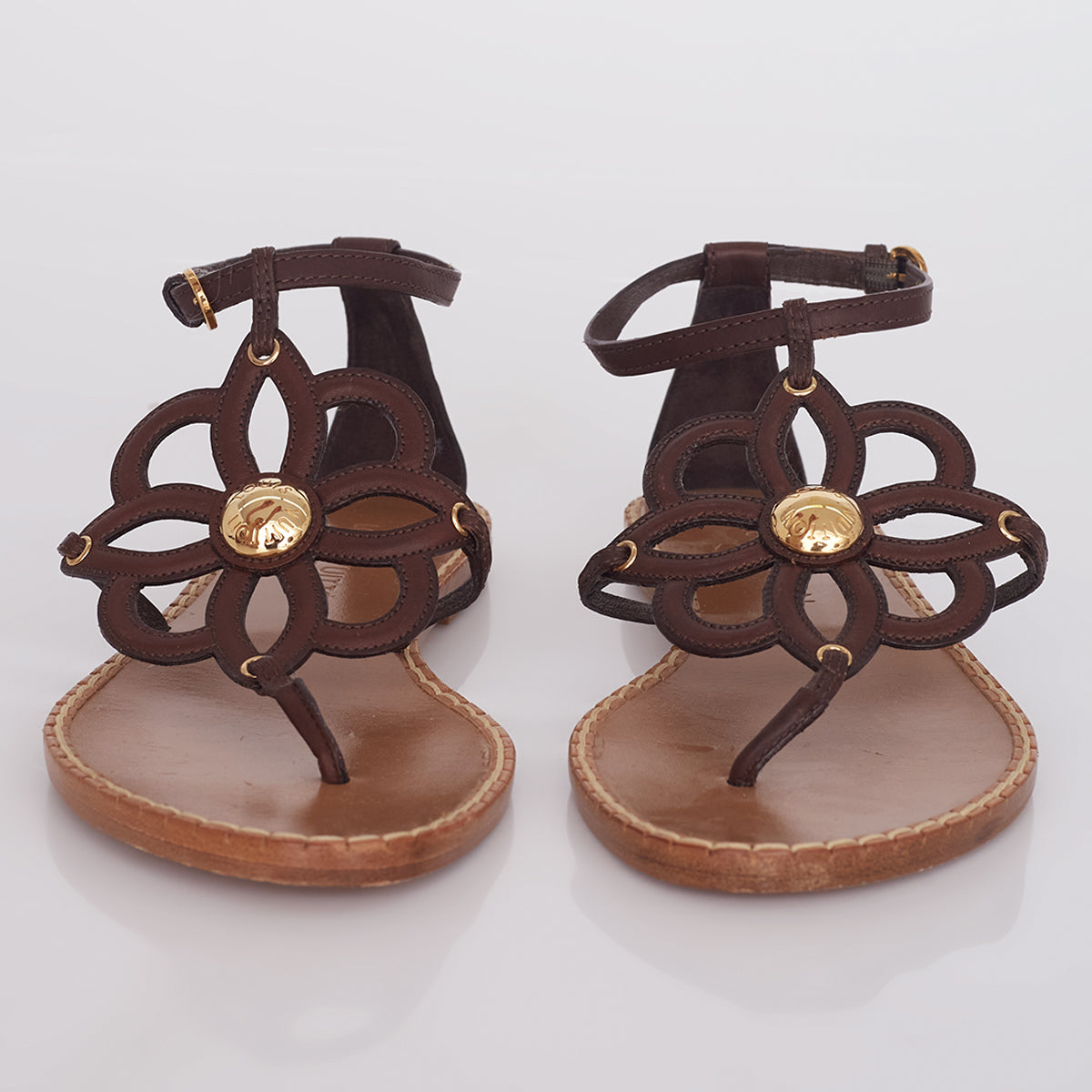 Rasteira Louis Vuitton Flor Tam. 36 Br