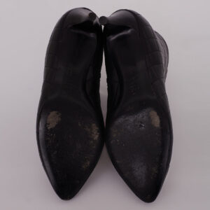 Bota Chanel Preta Tam. 35 Br