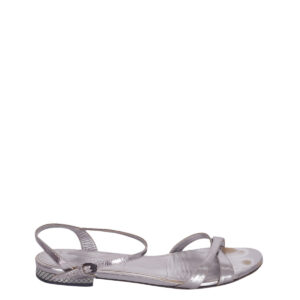 Rasteira Bottega Veneta Prata Tam. 38 Br