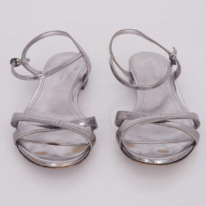 Rasteira Bottega Veneta Prata Tam. 38 Br