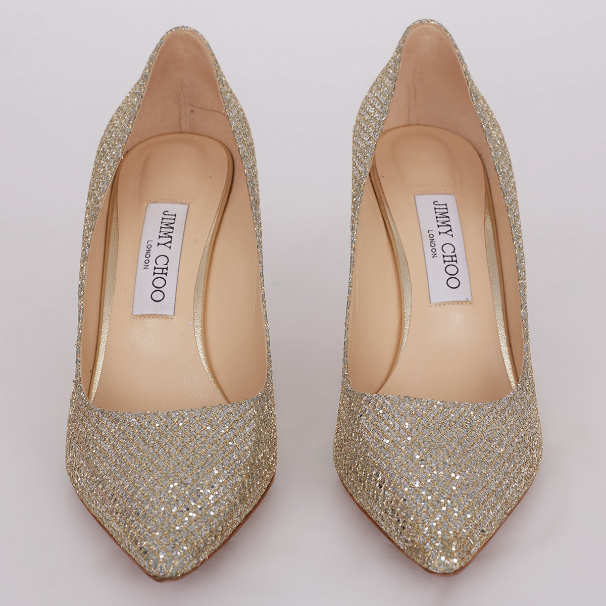 Sapato Jimmy Choo Champagne Tam. 38,5 Br