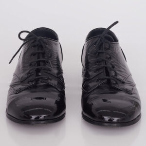 Oxford Chanel Verniz Preto Tam. 38 Br