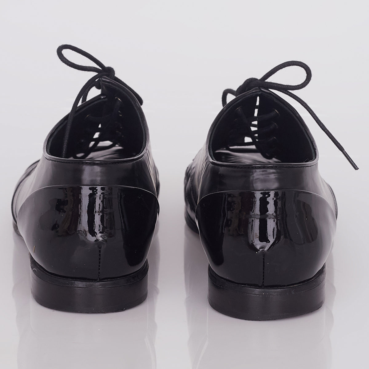 Oxford Chanel Verniz Preto Tam. 38 Br