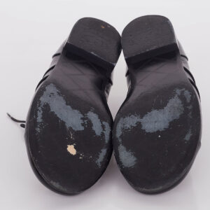 Oxford Chanel Verniz Preto Tam. 38 Br