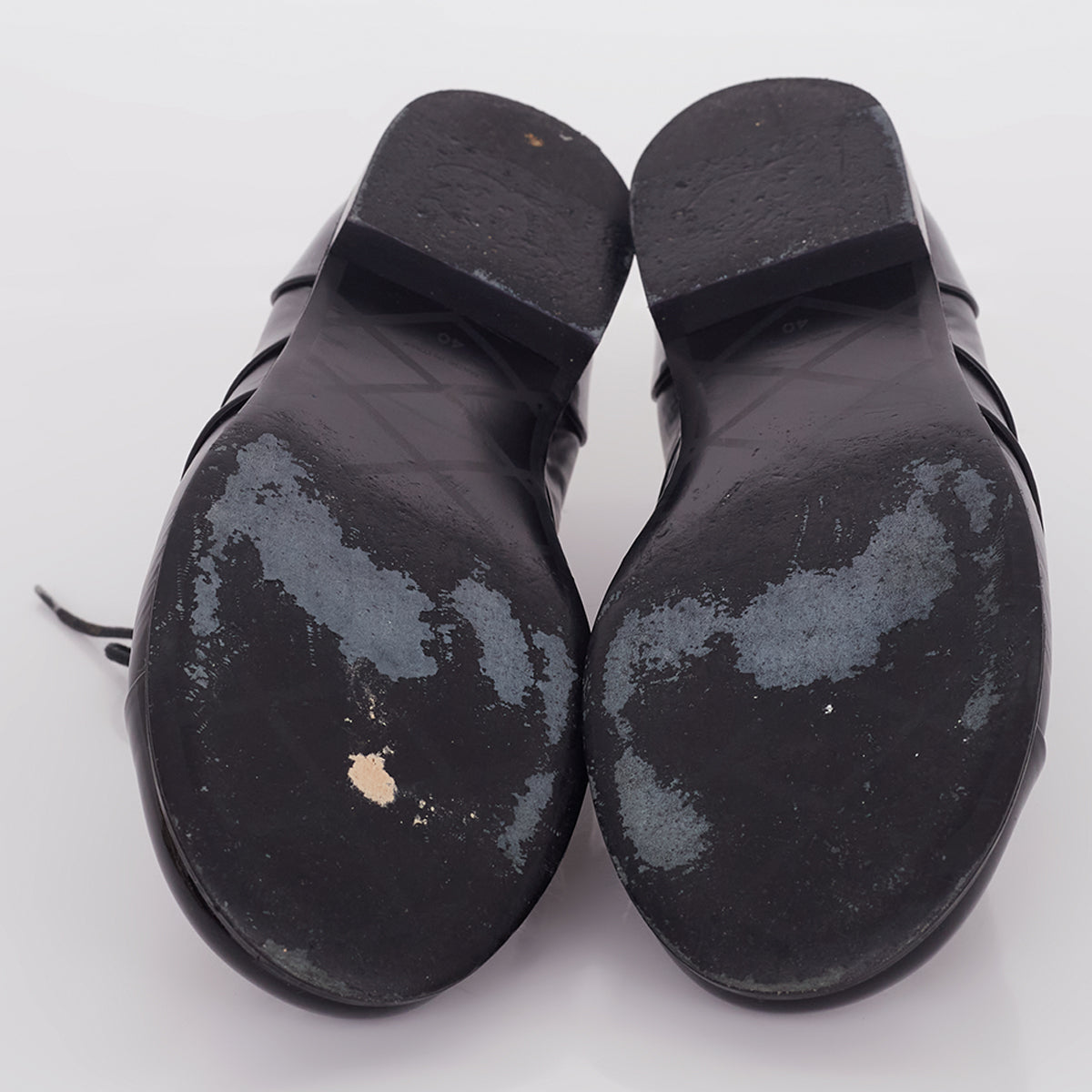 Oxford Chanel Verniz Preto Tam. 38 Br