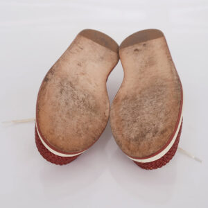 Oxford Bottega Veneta Off White e Caramelo Tam. 37,5 BR