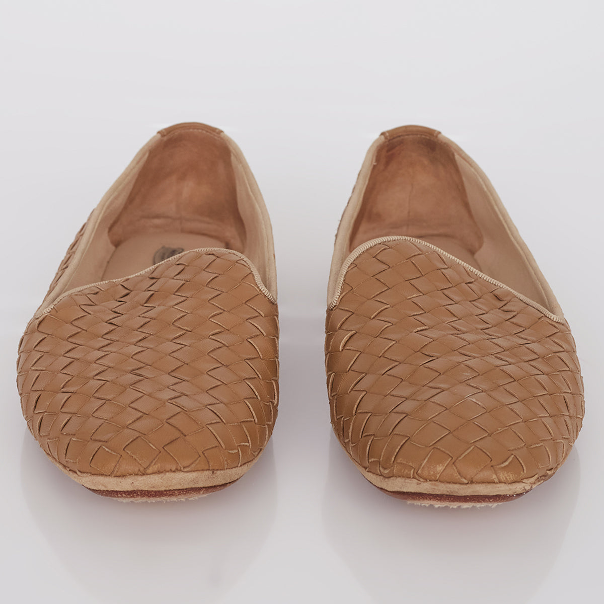 Sapatilha Bottega Veneta Bege Tam. 37,5 Br