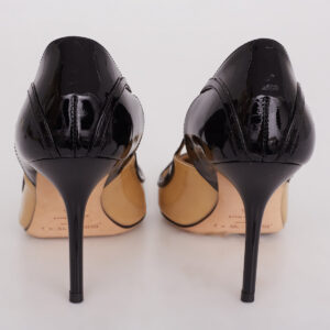 Scarpin Jimmy Choo Nude e Preto Tam. 34 Br