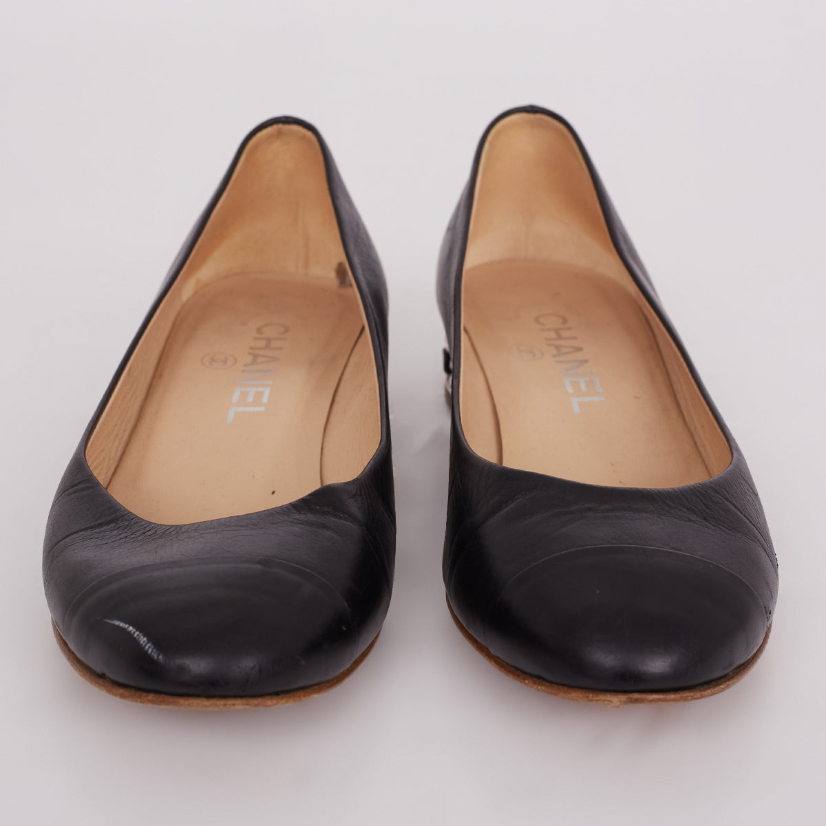 Sapatilha Chanel Preta Tam. 35,5 Br