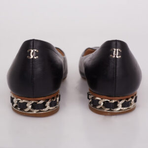 Sapatilha Chanel Preta Tam. 35,5 Br