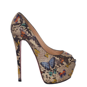 Peep Toe Christian Louboutin Phyton Tam. 36 BR