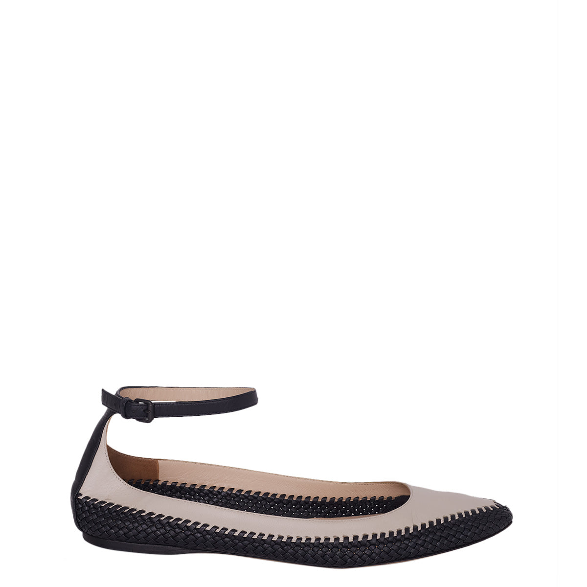 Sapato Bottega Veneta Preto e Off White Tam. 37,5 BR