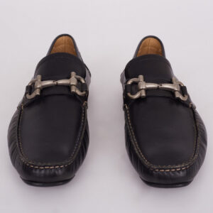 Mocassim Ferragamo Preto Masculino Tam. 39 Br