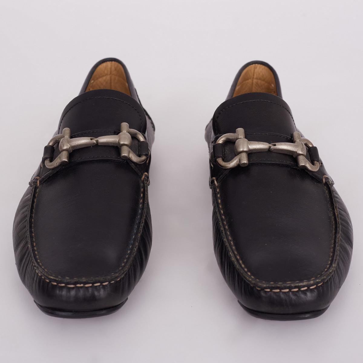 Mocassim Ferragamo Preto Masculino Tam. 39 Br