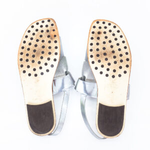 Rasteirinha Tod’s Prata Tam. 39