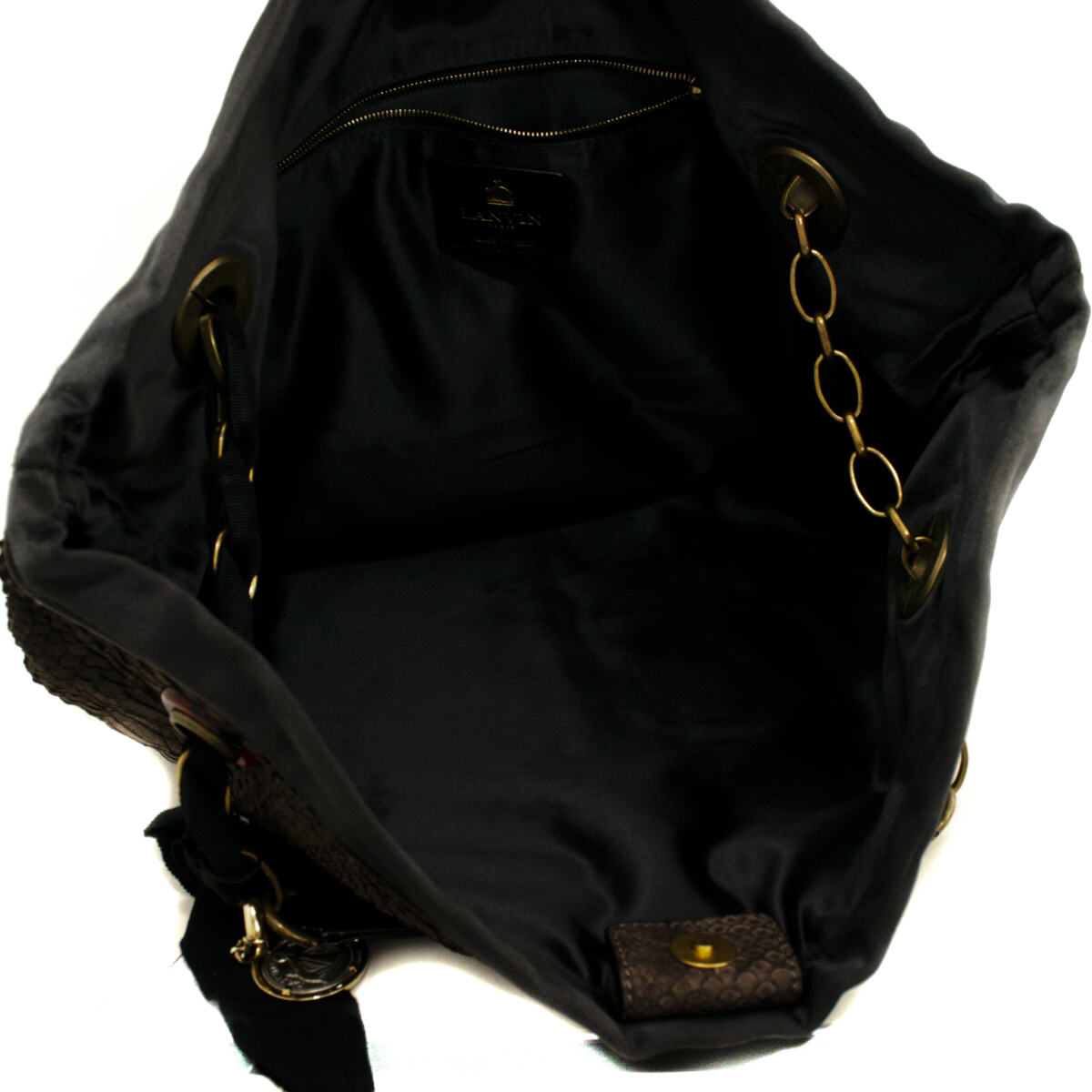 Bolsa Lanvin marrom