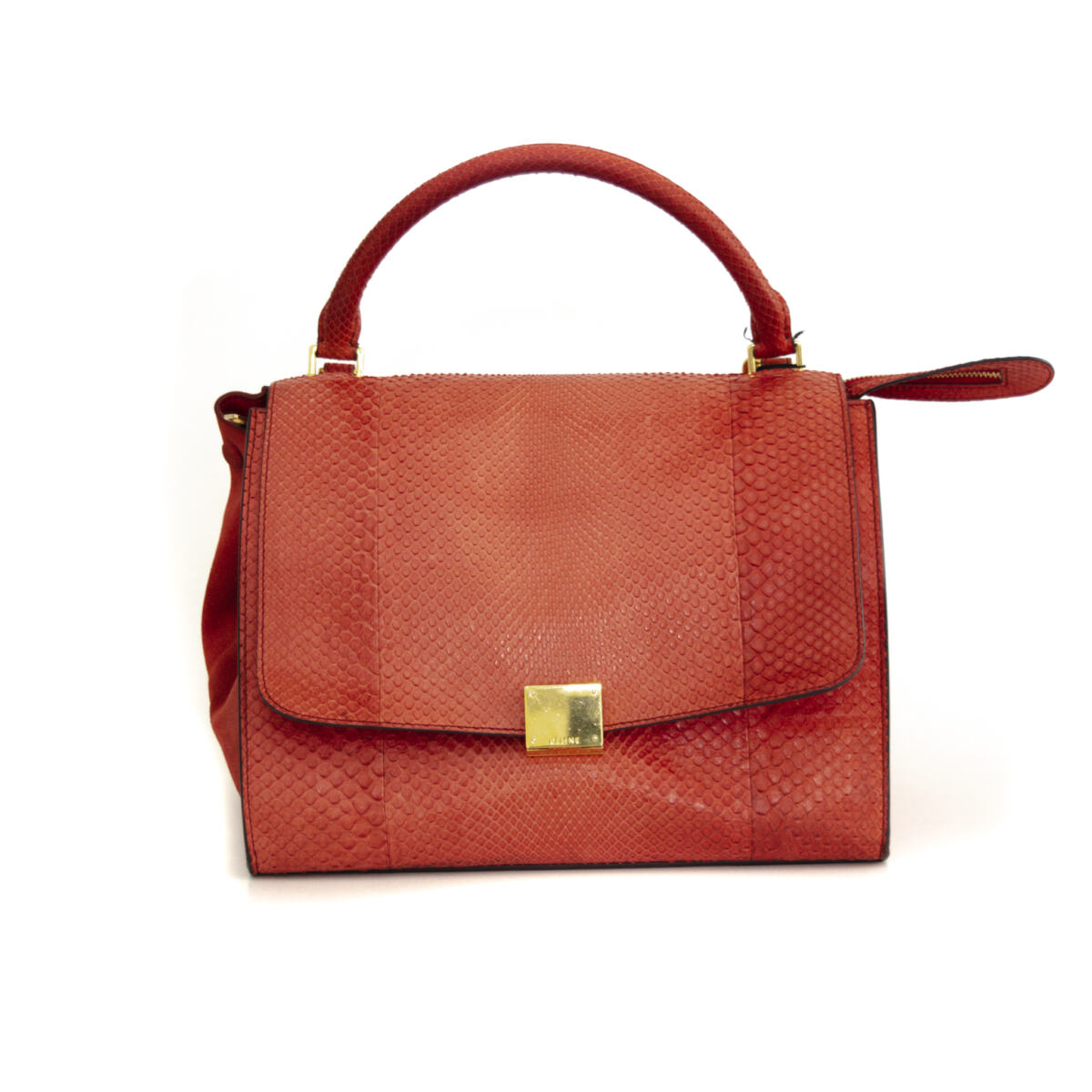 Bolsa Celine Phyton Laranja