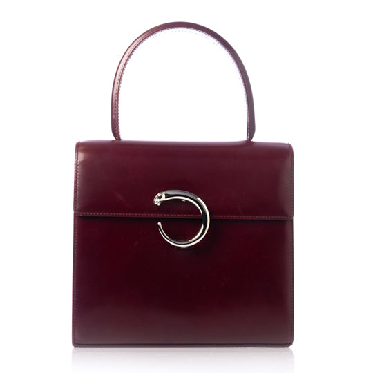 Bolsa Cartier The Panthere Bordô Média