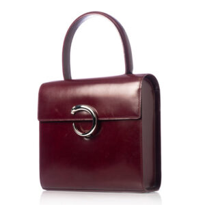 Bolsa Cartier The Panthere Bordô Média