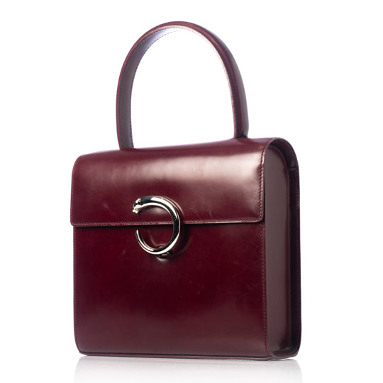 Bolsa Cartier The Panthere Bordô Média