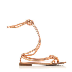 Rasteira Bottega Veneta Rosê Gold Tam. 37